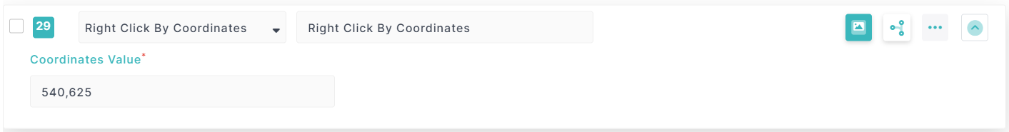 Right Click By Coordinates Action