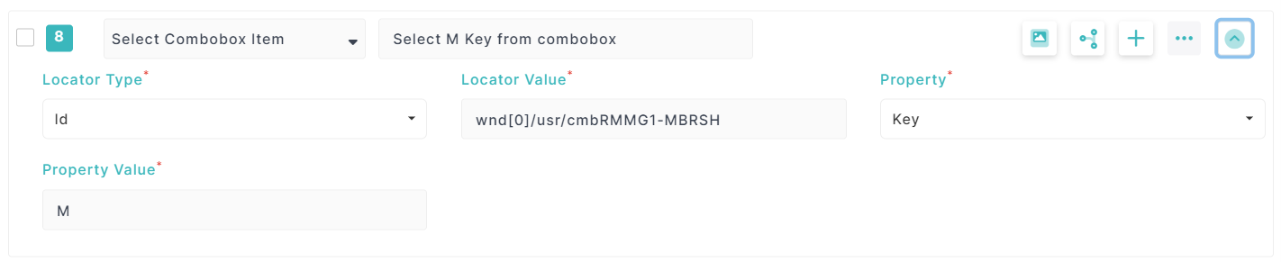 Select Combobox Item