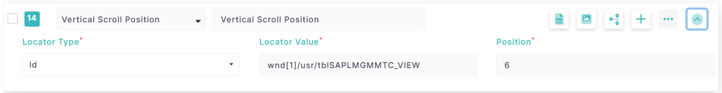 Vertical Scroll Position